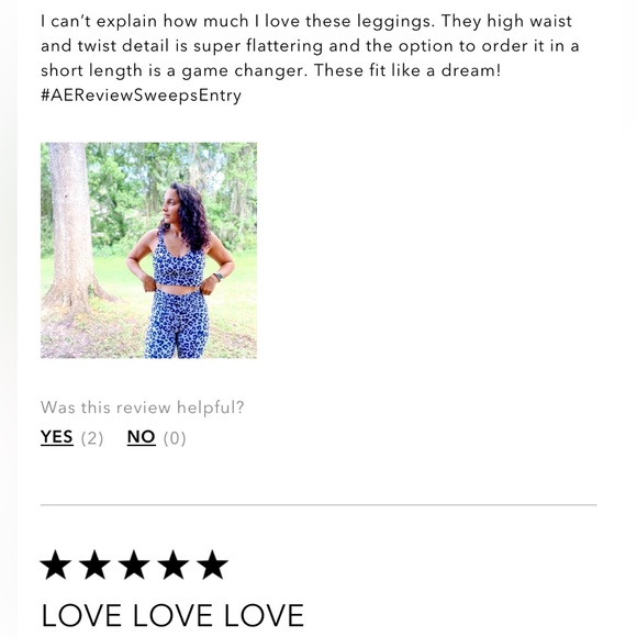 Aerie OFFLINE Real Me High Waist Twist Legging Leopard Print - Picture 7 of 10